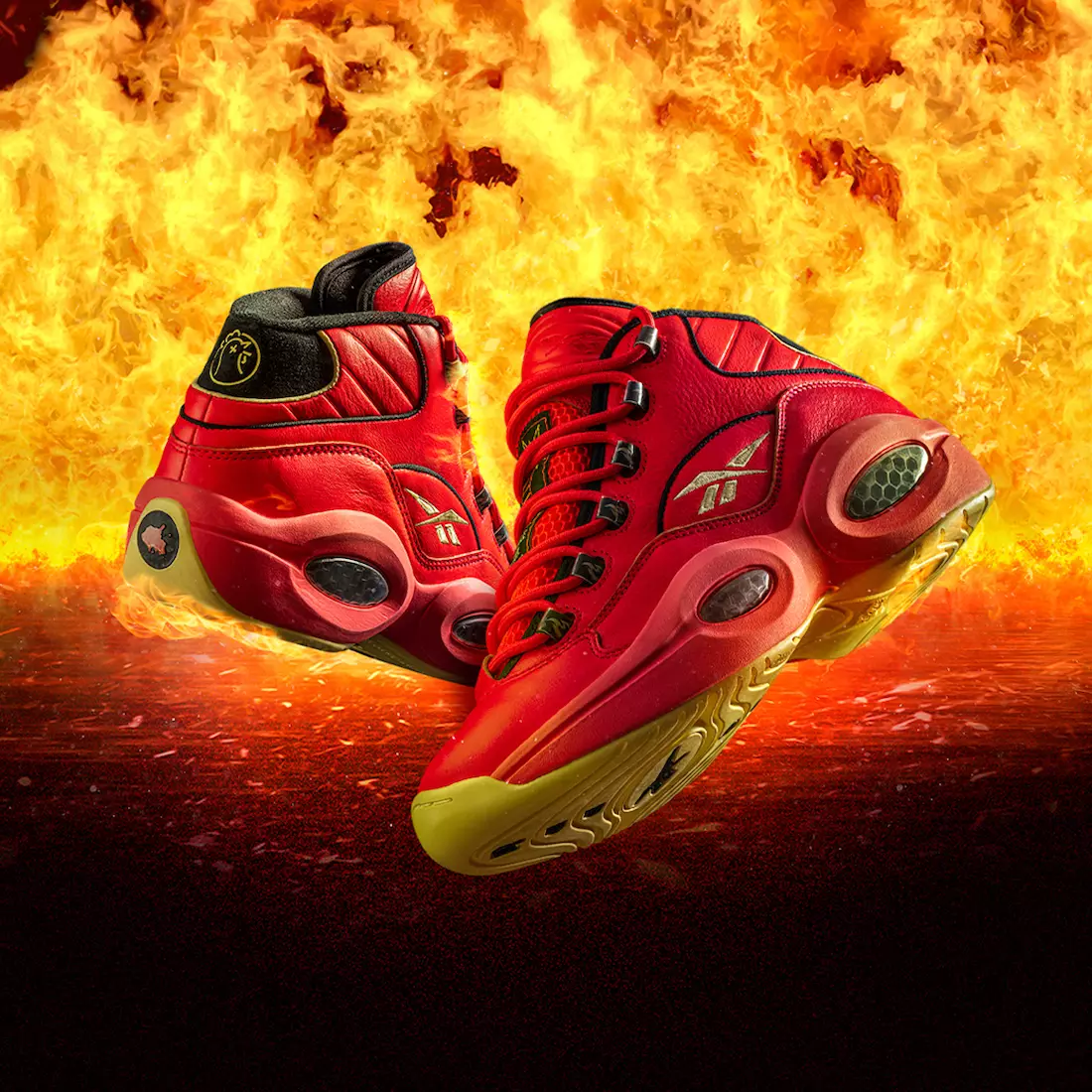 Hot Ones Reebok Question Mid Release Date