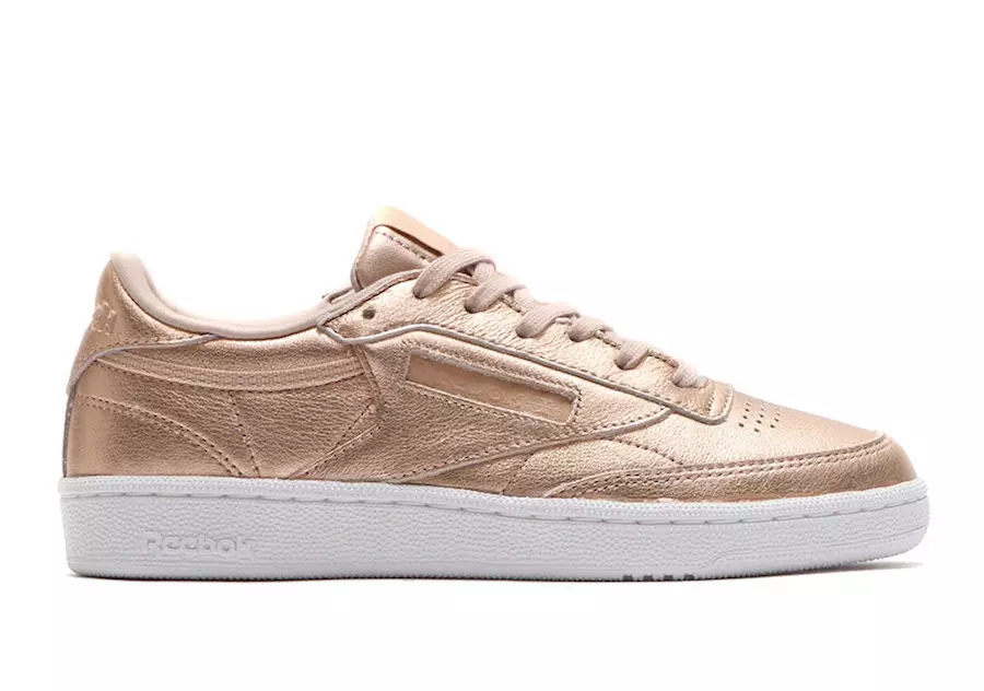 Reebok Classic Leather Club C Metallic Gold Pack