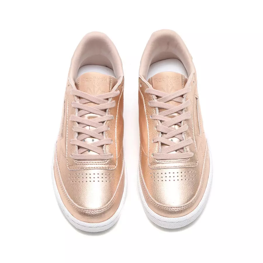 Reebok Classic Leather Club C Metallic Gold пакеті