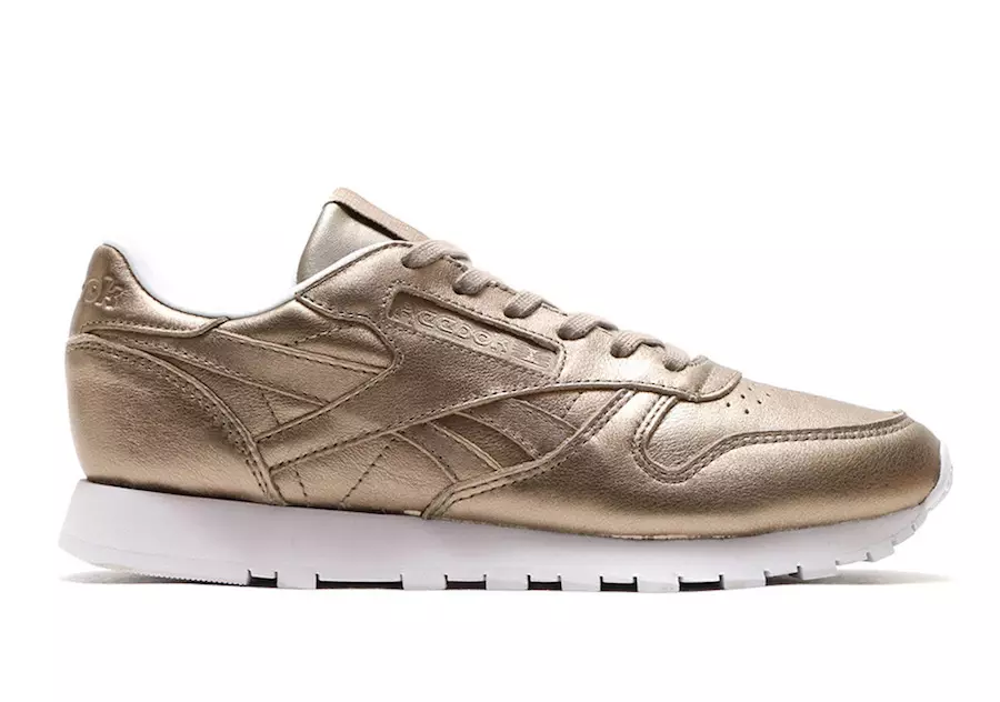 Reebok Classic Leather Club C Μεταλλικό Χρυσό Πακέτο