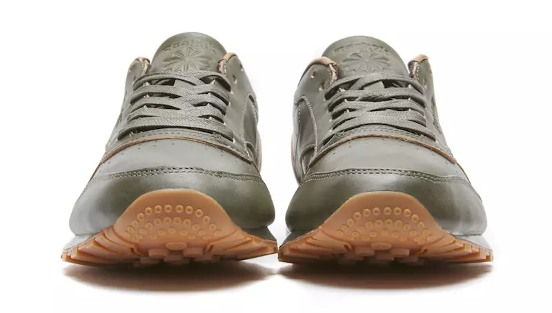 Kendrick Lamar x Leathar Clasaiceach Reebok Lux Olive Gum