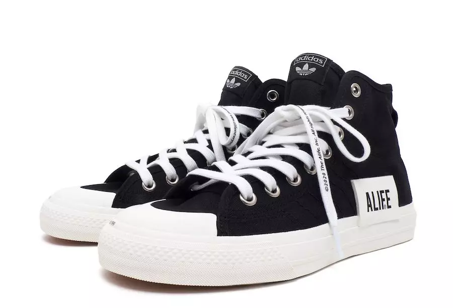 Дата выпуску ALIFE adidas Nizza High Black