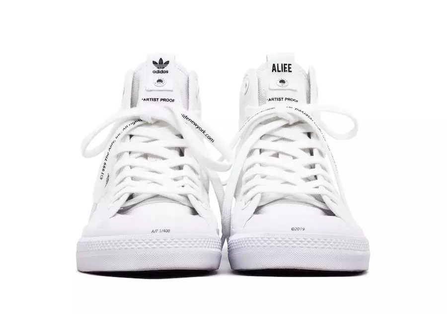 Alife adidas Nizza Hi Artist Proof G27710 გამოშვების თარიღი