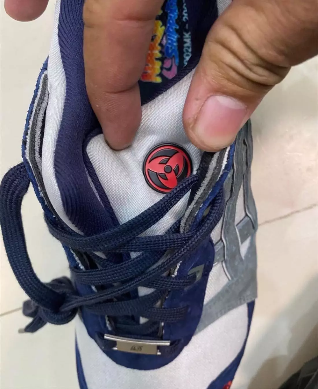 Naruto Shippuden ASICS Gel Lyte III Kakashi מעלדונג טאָג