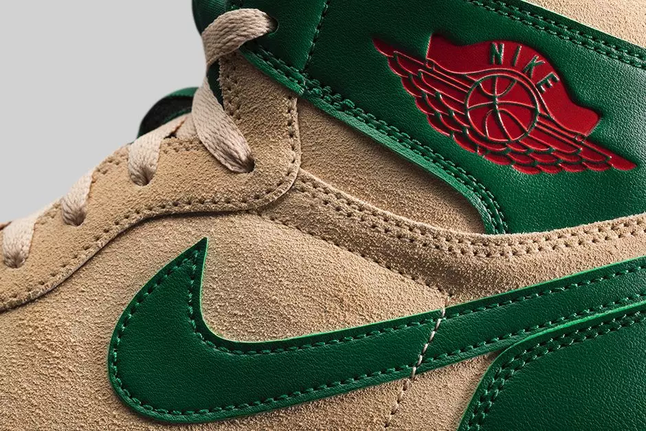 Air Jordan 1 Retro Għoli Ir-Ritorn Gorge Green