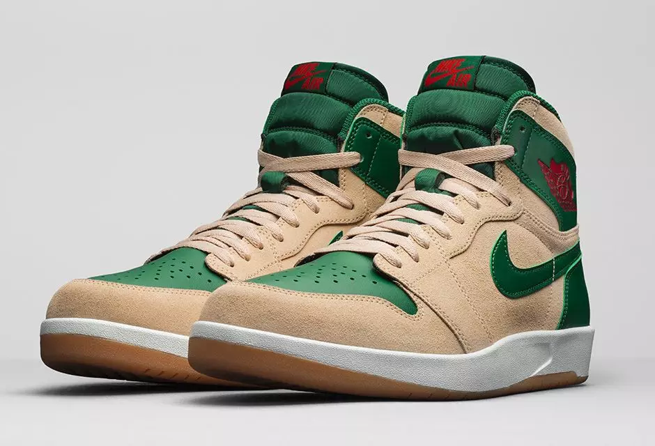 Air Jordan 1 Retro Għoli Ir-Ritorn Gorge Green