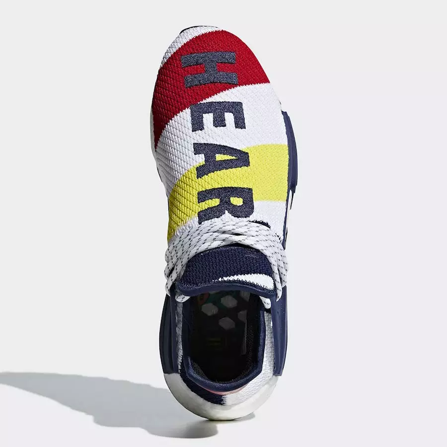 BBC x Pharrell x adidas NMD Hu Heart Mind BB9544 Ημερομηνία κυκλοφορίας