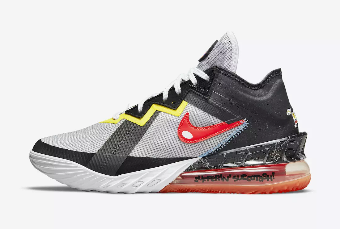 ספעיס דזשאַם Nike LeBron 18 נידעריק סילוועסטער טוועעטי CV7562-103 מעלדונג טאָג