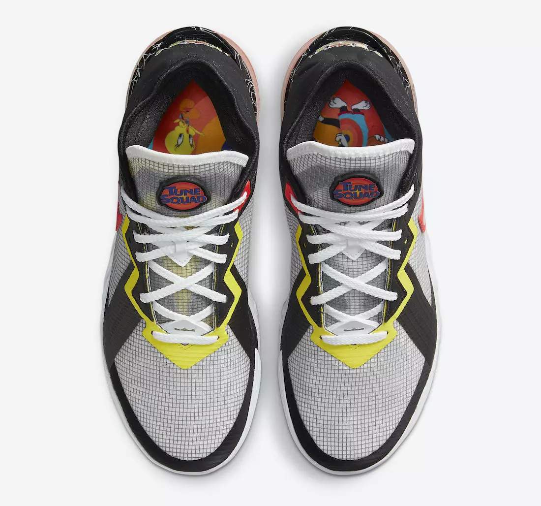 Space Jam Nike LeBron 18 Low Sylvester Tweety CV7562-103 تاريخ الإصدار