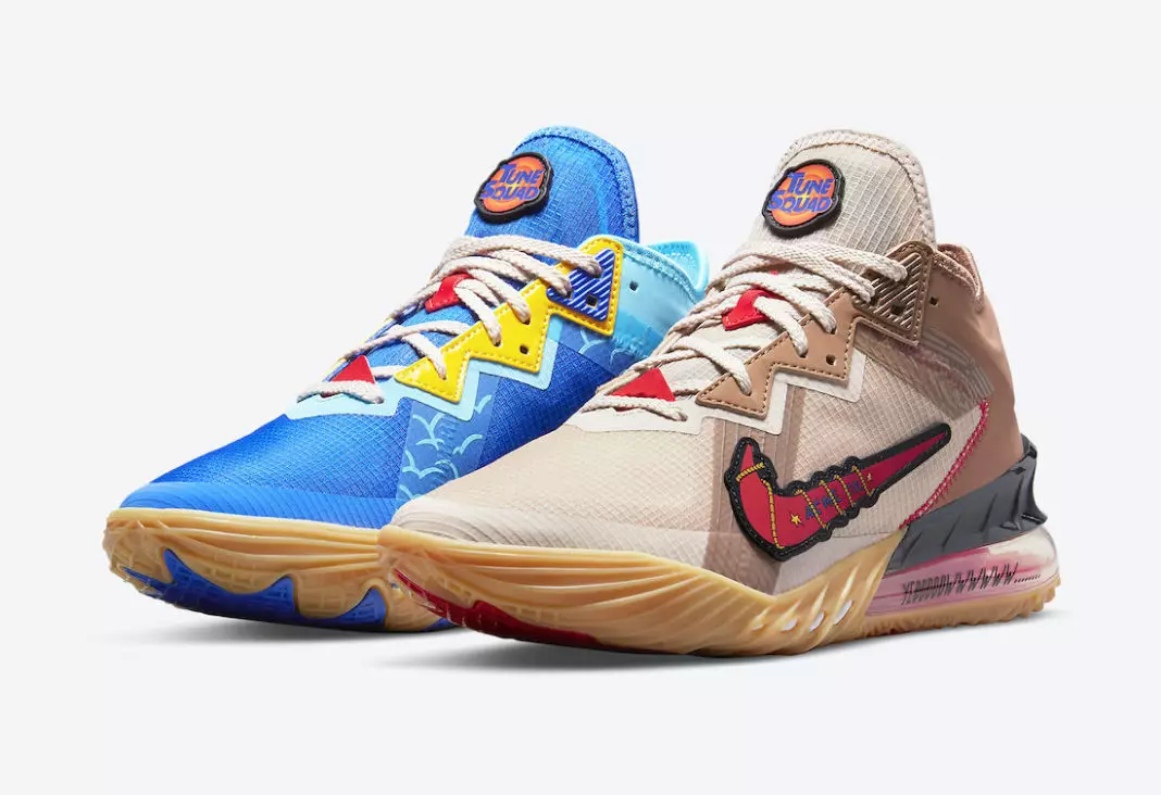 Space Jam Nike LeBron 18 Low Wile E Roadrunner CV7562-401 Julkaisupäivä