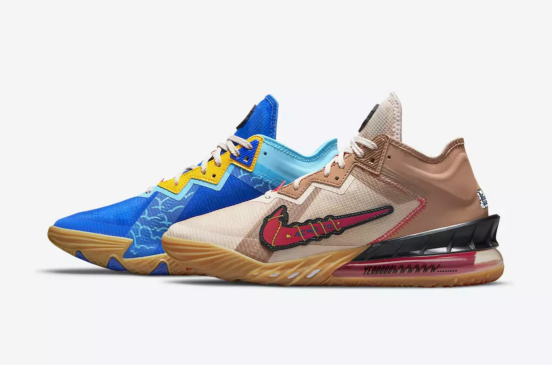 Space Jam Nike LeBron 18 Low Wile E Roadrunner CV7562-401 Tanggal Rilis