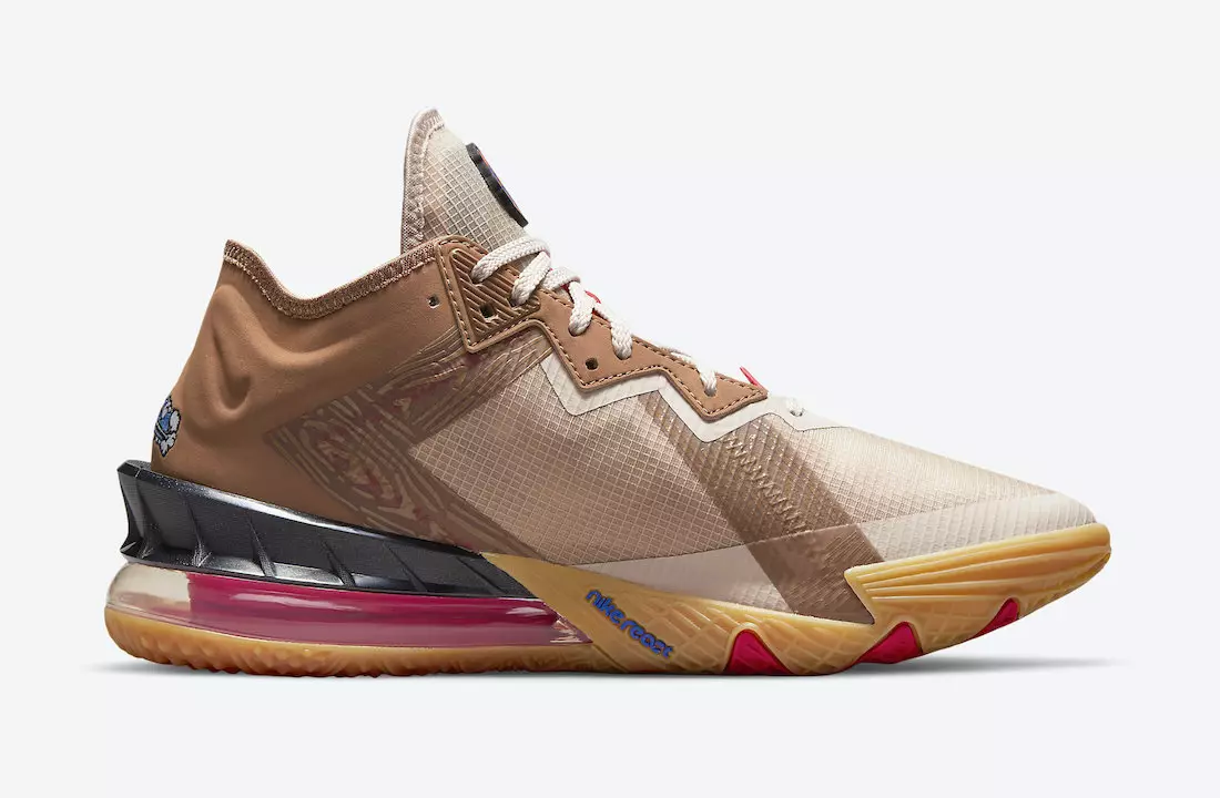 Space Jam Nike LeBron 18 Low Wile E Roadrunner CV7562-401 Data lansării