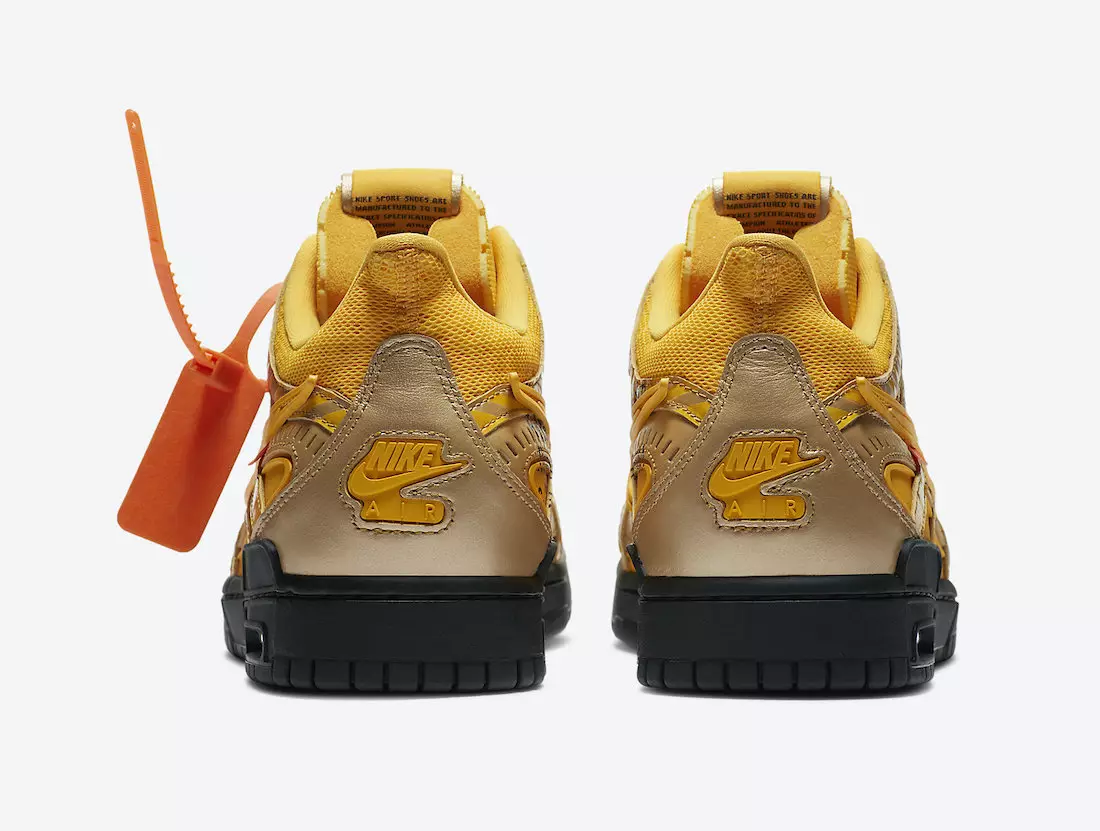 Off-White Nike Air Rubber Dunk University Gold CU6015-700 Release Date-3