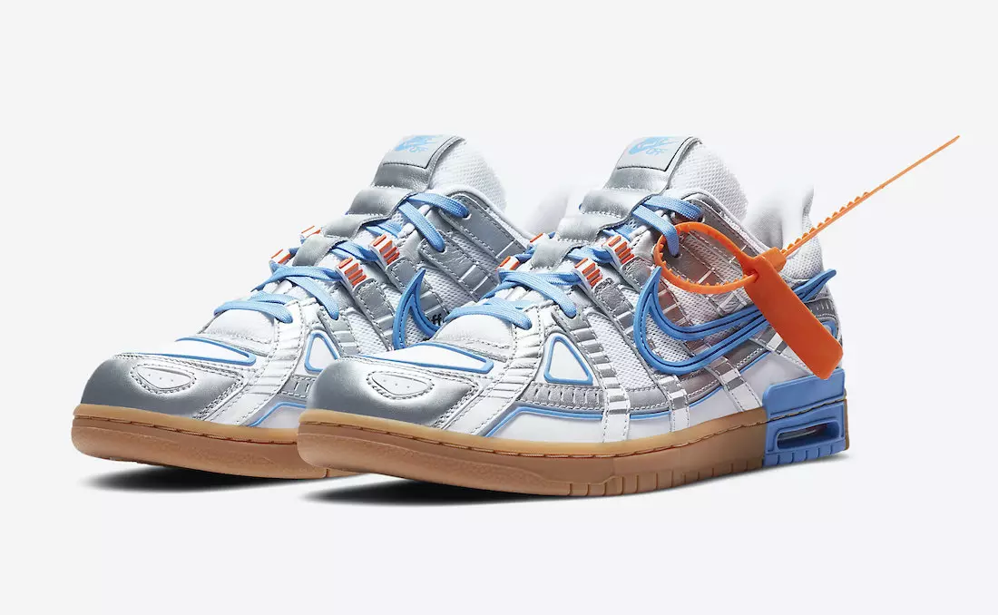 Off-White Nike Air Rubber Dunk University Blue CU6015-100 Tarikh Tayangan