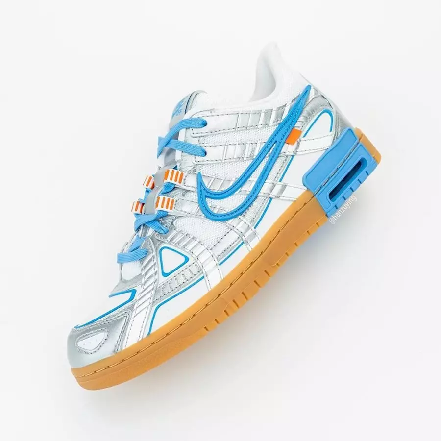 Off-White Nike Air Rubber Dunk University Blue CU6015-100 Datum izdaje