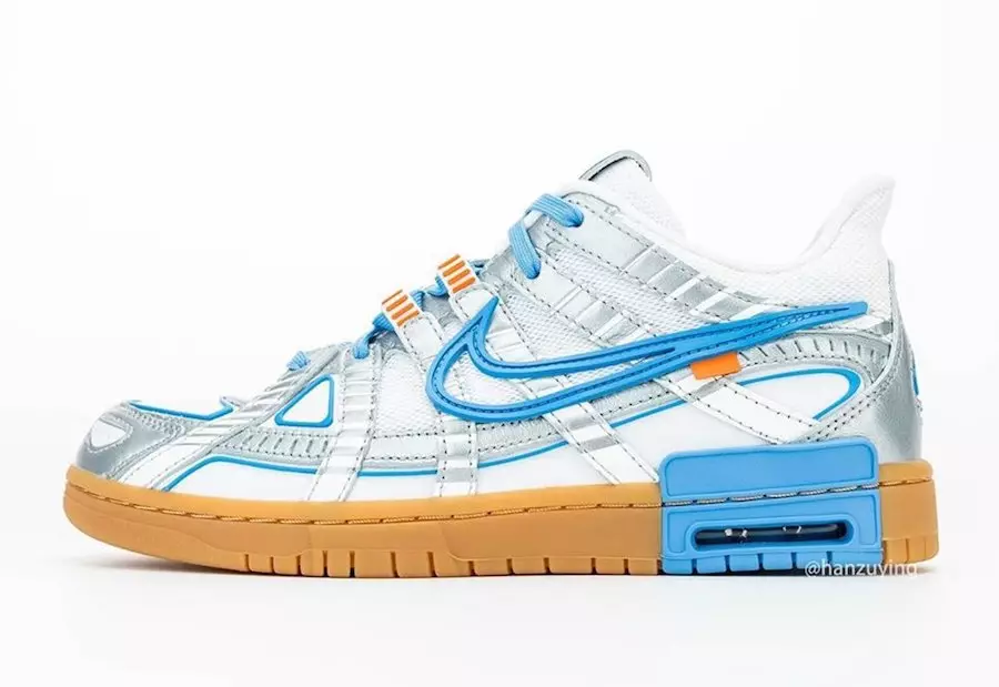 Off-white Nike Air Rubber Dunk University Blue CU6015-100 Udgivelsesdato