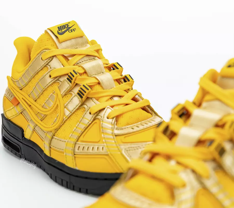 Off-White Nike Air Rubber Dunk University Gold CU6015-700 Data de llançament