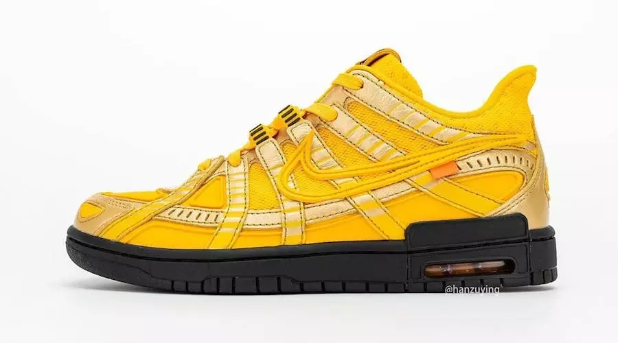 Törtfehér Nike Air Rubber Dunk University Gold CU6015-700 Megjelenési dátum