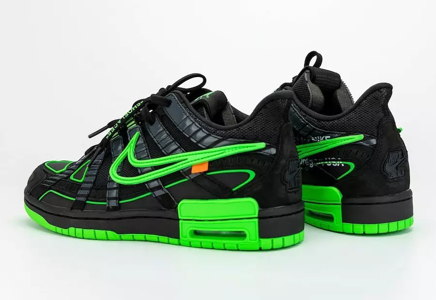 Off-White Nike Air Rubber Dunk Green Strike CU6015-001 Tanggal Rilis