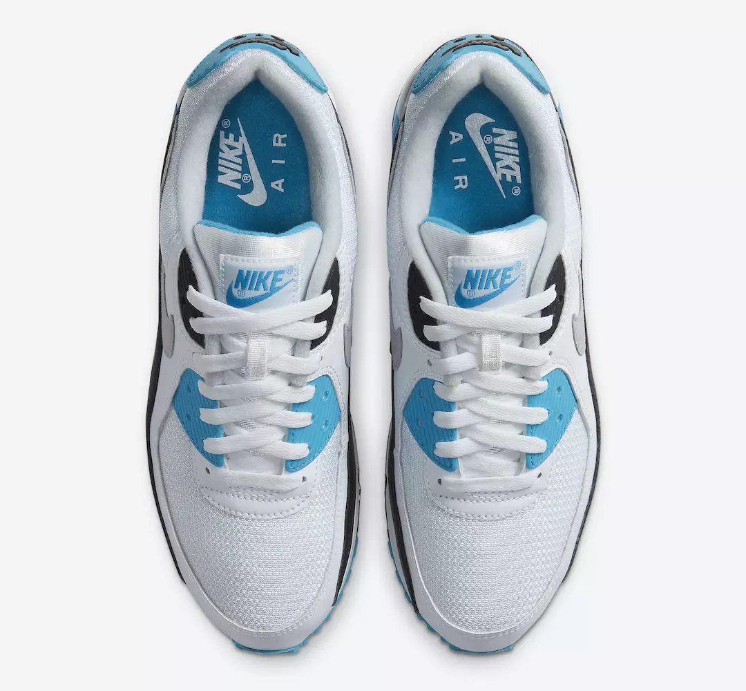 Nike Air Max 90 OG Laser Blue CJ6779-100 2020 Data e publikimit