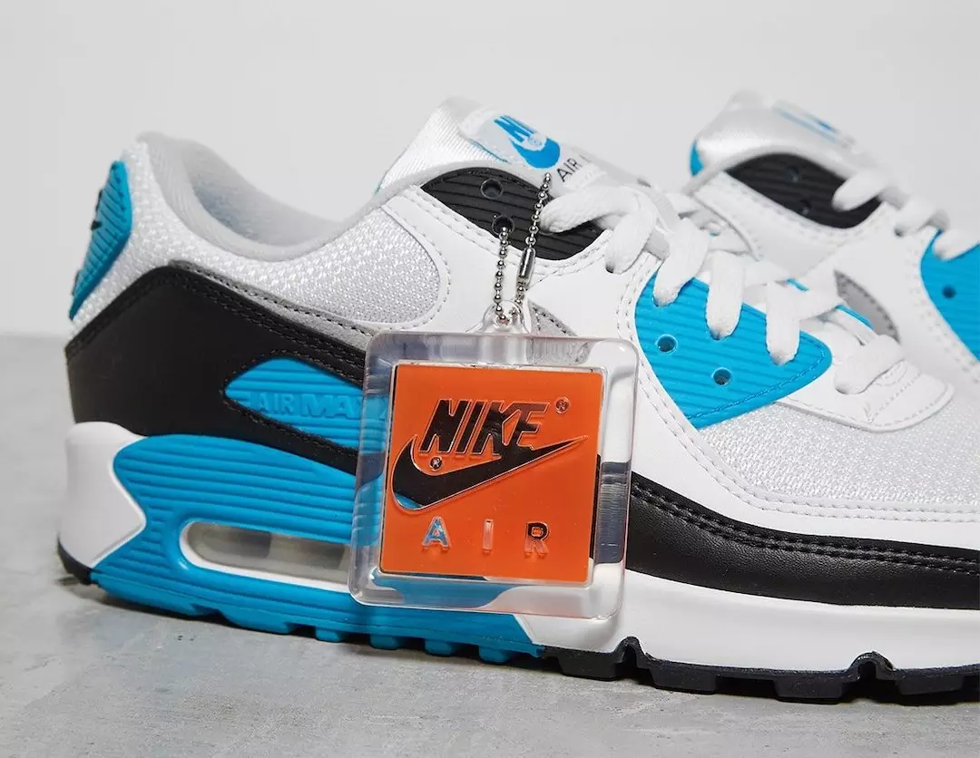 Nike Air Max 90 OG Laser Blue 2020 Udgivelsesdato Pris