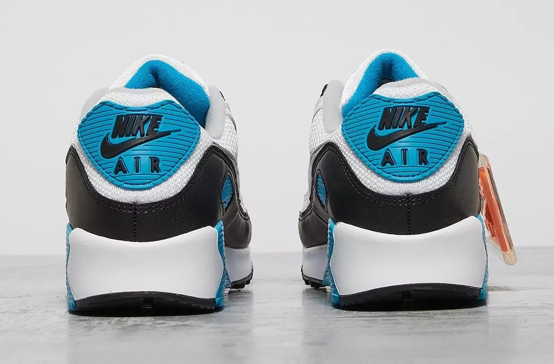 Nike Air Max 90 OG Laser Blue 2020 გამოშვების თარიღის ფასი