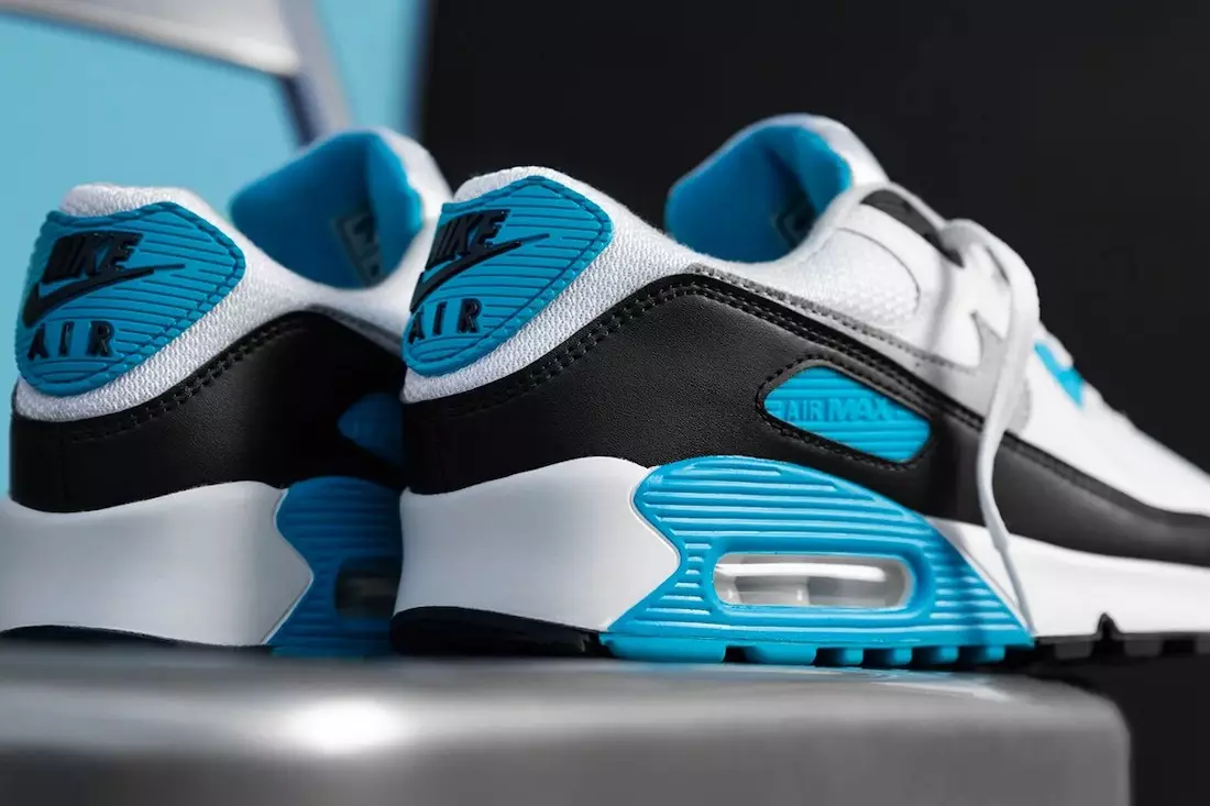 تاریخ انتشار Nike Air Max 90 Laser Blue CJ6779-100