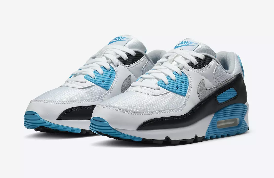 Nike Air Max 90 OG Laser Blue CJ6779-100 Дата на издаване 2020 г.