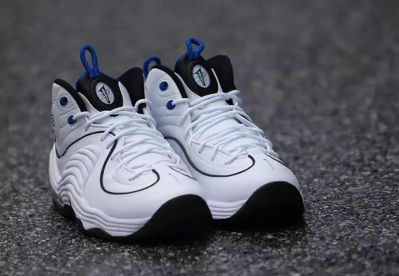 Nike Air Penny 2 အဖြူရောင် အပြာရောင်