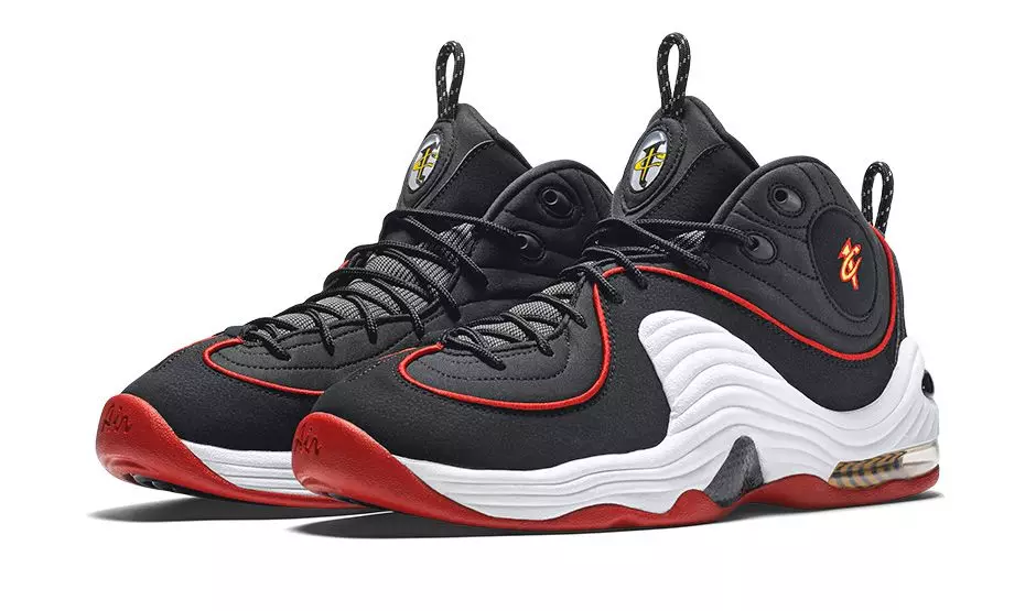 Nike Air Penny II 2 Miami Heat Retro 2016