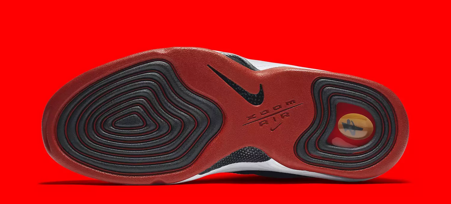 Дата выхода Nike Air Penny 2 Miami Heat 2016. Nike Air Penny 2 Miami Heat дебютирует как ретро-версия в классической цветовой гамме Miami Heat.