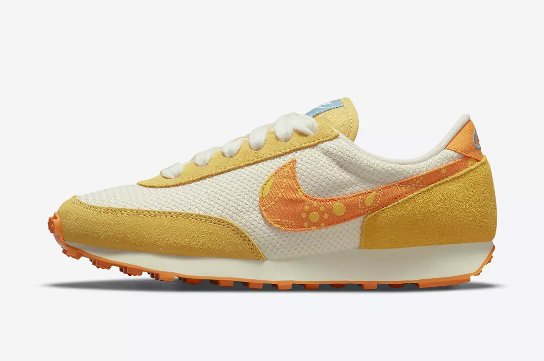 Nike Daybreak Paisley Pale Ivory Orange DJ4667-113 väljalaskekuupäev