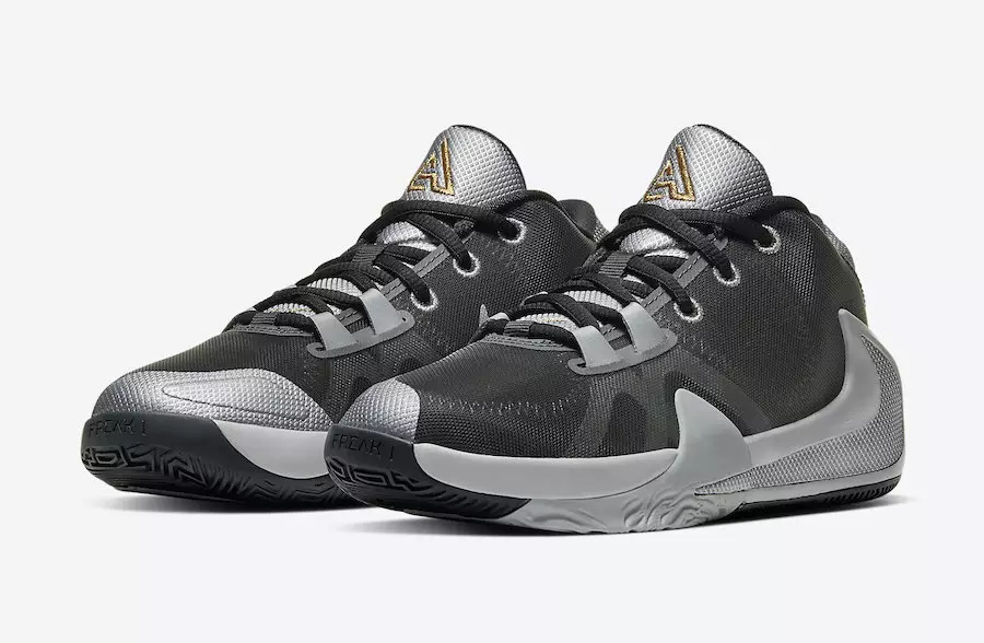 Nike Zoom Freak 1 GS Smoke Grey Metallic Argjend metalik Argjend BQ5633-050 Data e publikimit