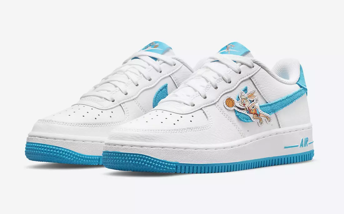 Nike Air Force 1 Low Space Jam GS DM3353-100 מעלדונג טאָג