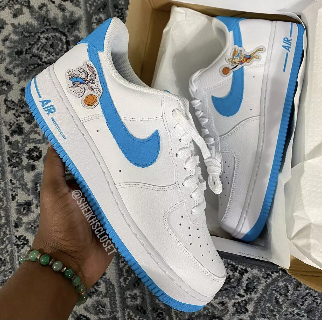 Space Jam Nike Air Force 1 Low Hare Bugs Lola Bunny Tanggal Rilis