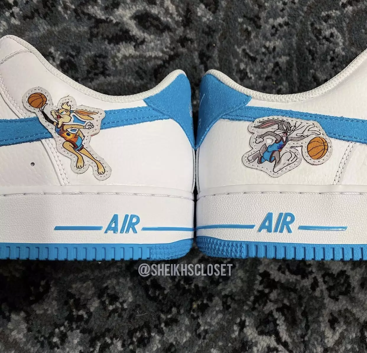 Space Jam Nike Air Force 1 Low Hare Bugs Lola Bunny ဖြန့်ချိမည့်ရက်