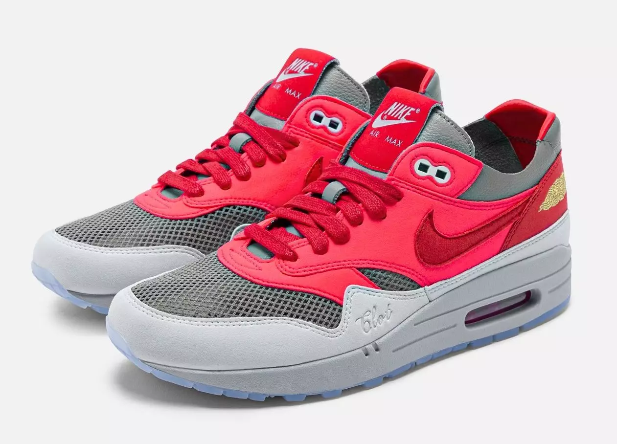 CLOT offiziell enthüllt den Nike Air Max 1 "K.O.D. Solar Rot"