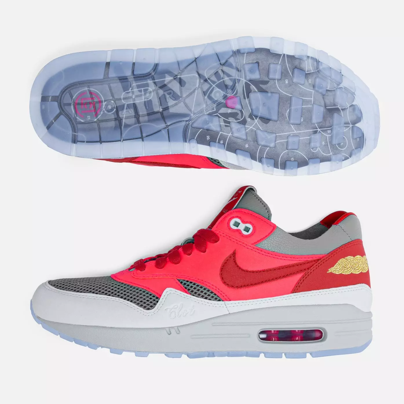 CLOT Nike Air Max 1 KOD Solar Red DD1870-600 Data di rilascio