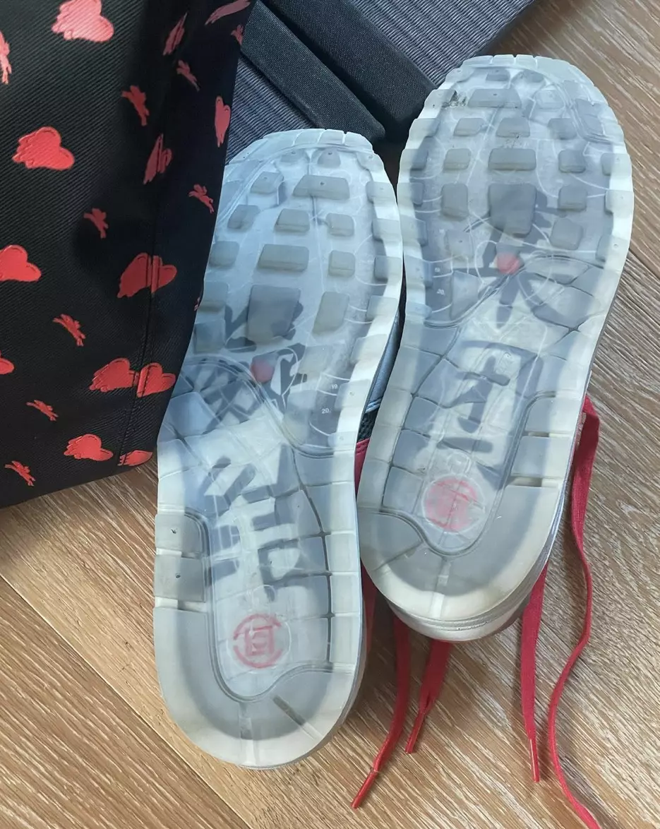 CLOT Dáta Eisiúna Gréine Dearg Nike Air Max 1 KOD