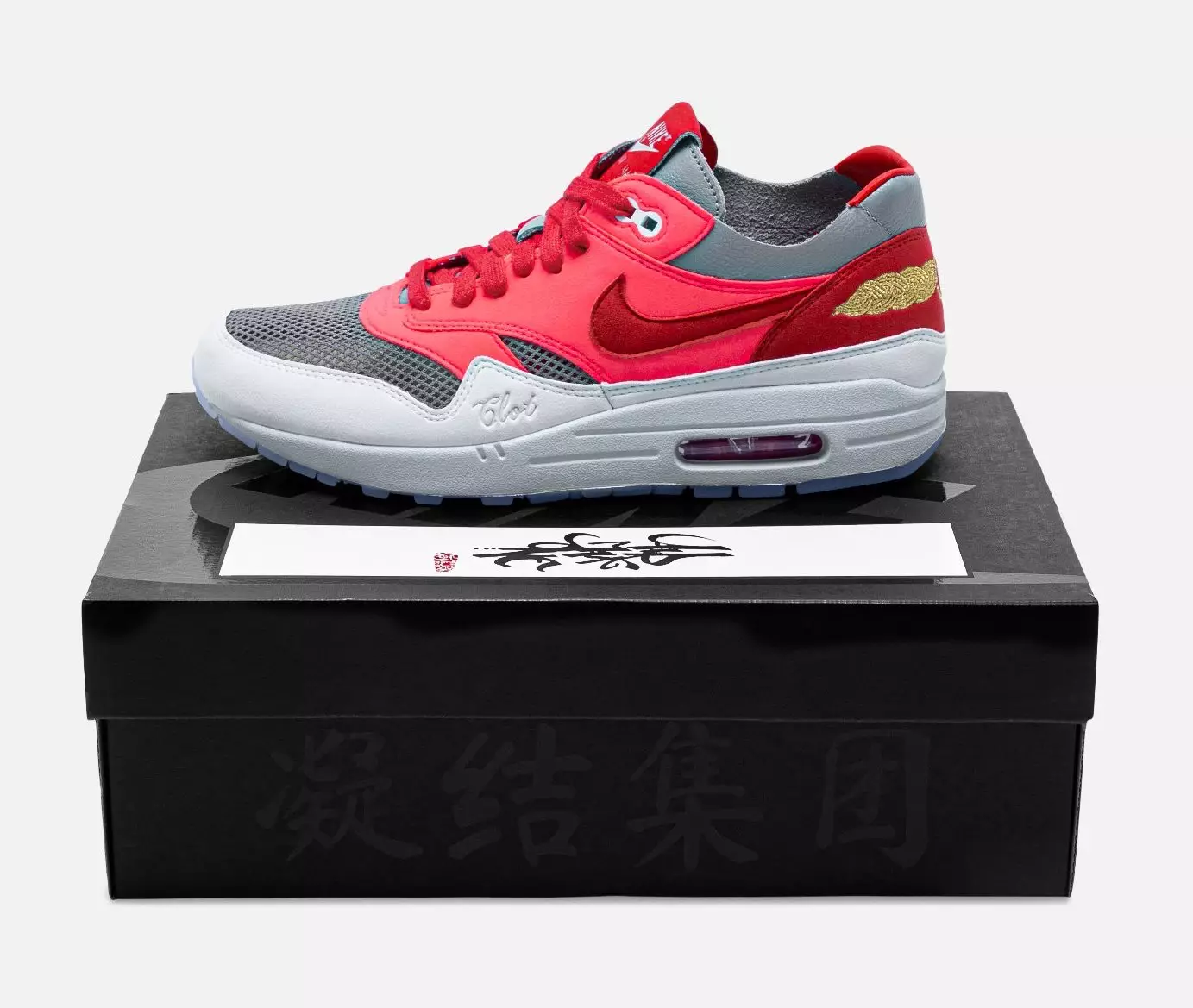 CLOT Nike Air Max 1 KOD Solar Red DD1870-600 תאריך שחרור