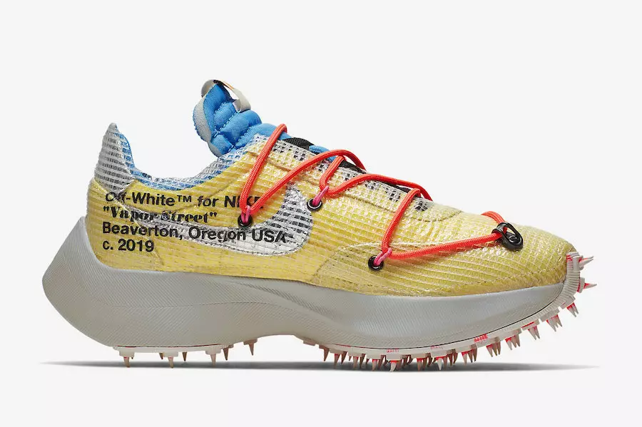 Off-White Nike Vapor Street CD8178-700 2019 Fecha de lanzamiento