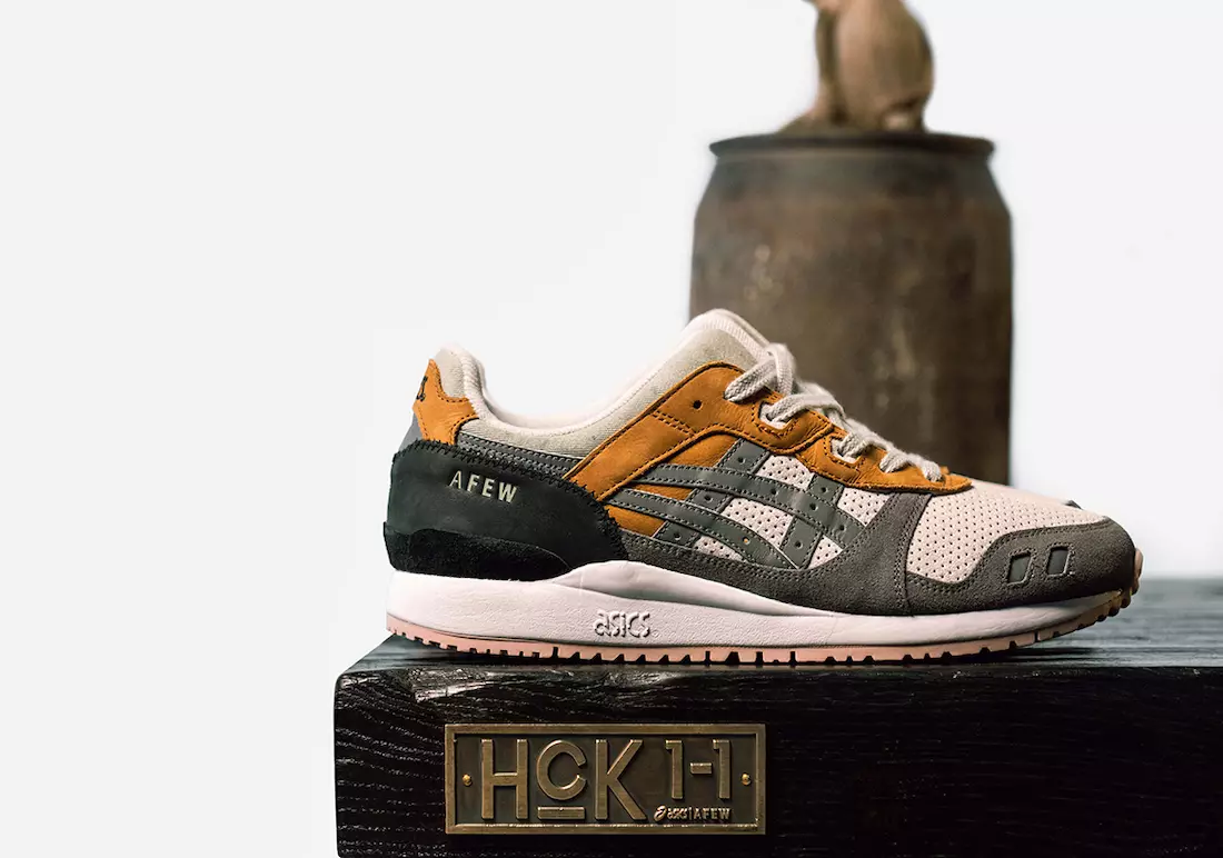 Якчанд ASICS Gel Lyte III Зебоии нокомилӣ санаи нашр