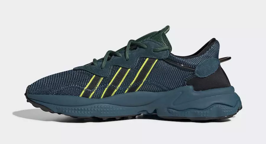 Pusha T adidas Ozweego Tech Mineral Dark Green FV2480 გამოშვების თარიღი