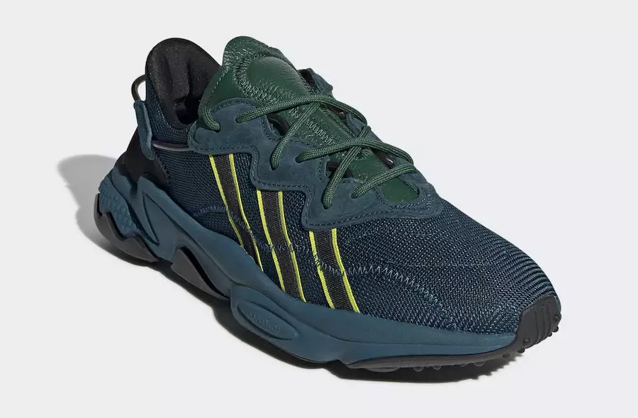 Pusha T adidas Ozweego Tech Mineral Dark Green FV2480 გამოშვების თარიღი