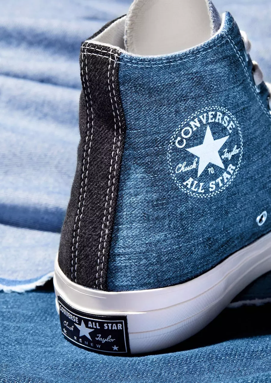 Converse Chuck 70 Rinovo datën e lëshimit të paketës së ndarë me xhins