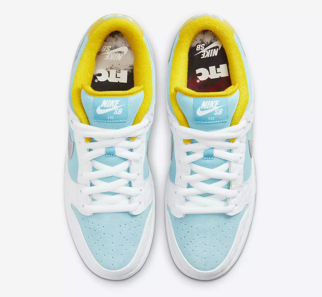 FTC Nike SB Dunk Low Bathhouse DH7687-400 Releasedatum