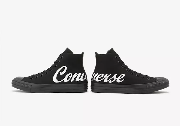 Releasedatum van het Converse Chuck Taylor-scriptlogo