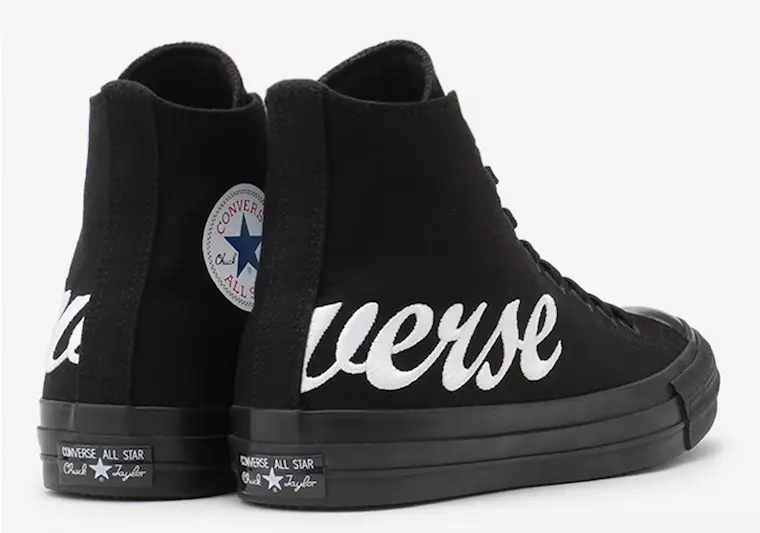 Releasedatum van het Converse Chuck Taylor-scriptlogo