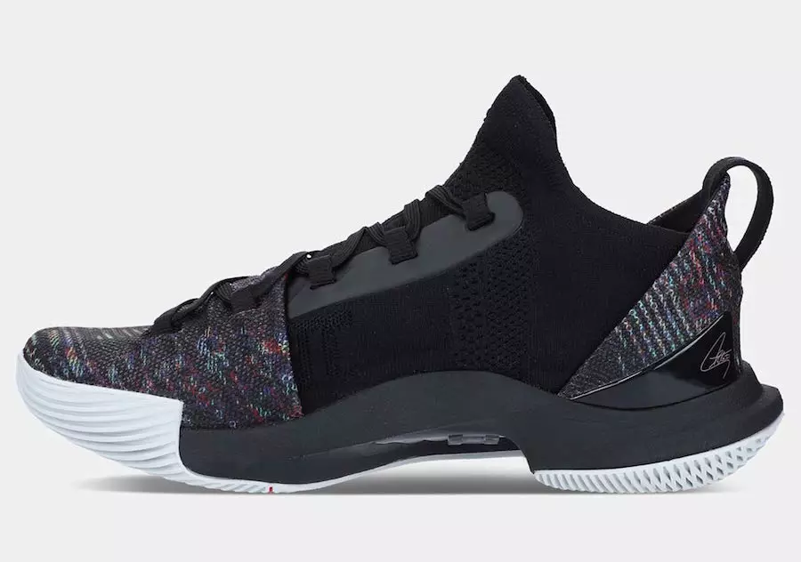 Tarehe ya Kutolewa ya UA Curry 5 Black Multi-Colour 3020657-005