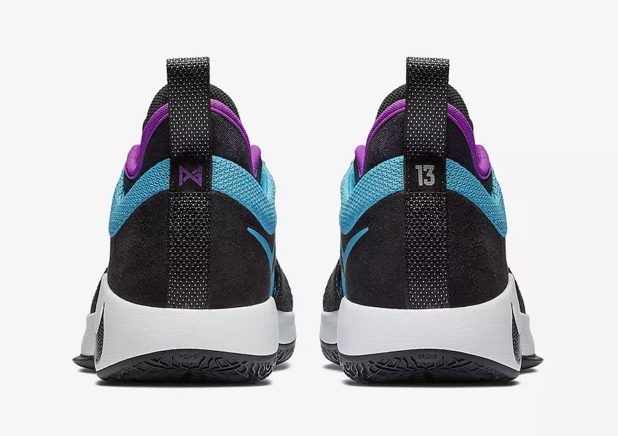 Nike PG 2 Blue Lagoon Hyper Violet White AJ2039-402